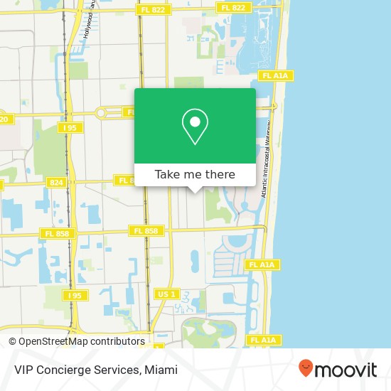 VIP Concierge Services map