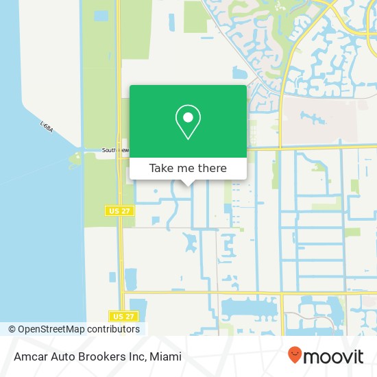Mapa de Amcar Auto Brookers Inc
