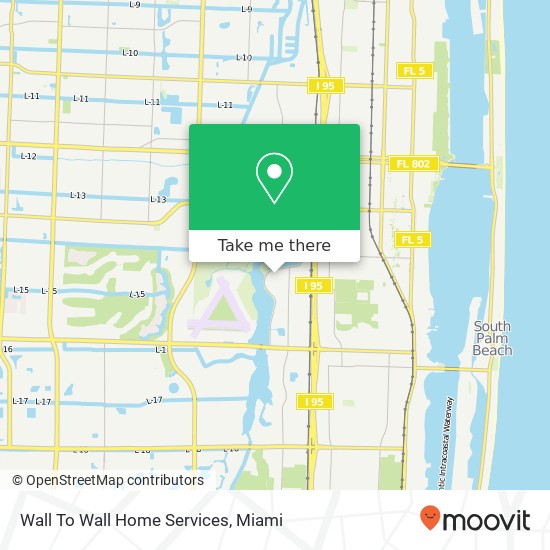 Wall To Wall Home Services map