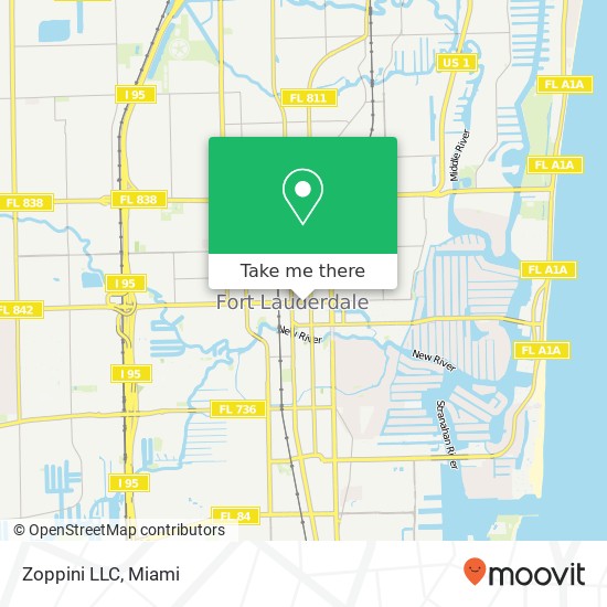 Zoppini LLC map
