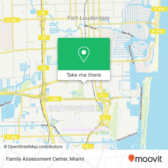 Family Assessment Center map