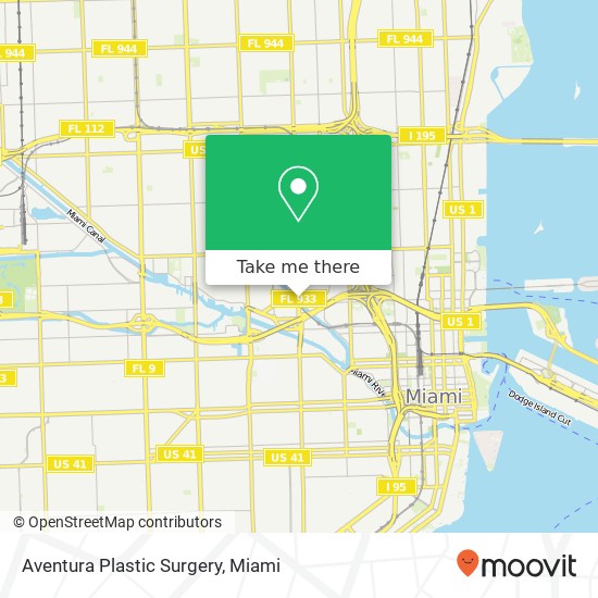Aventura Plastic Surgery map