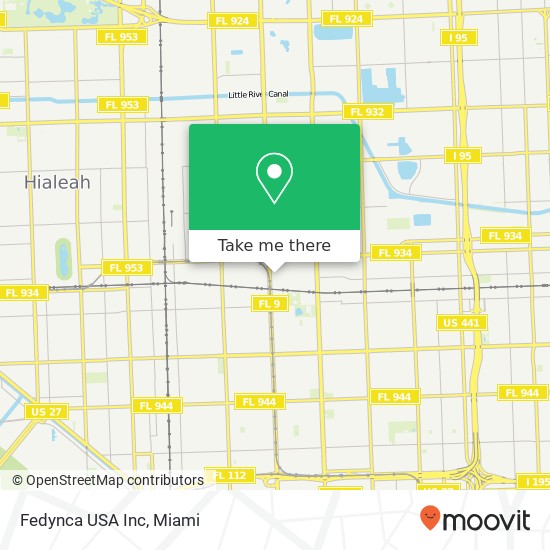 Fedynca USA Inc map