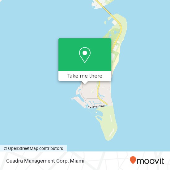 Mapa de Cuadra Management Corp