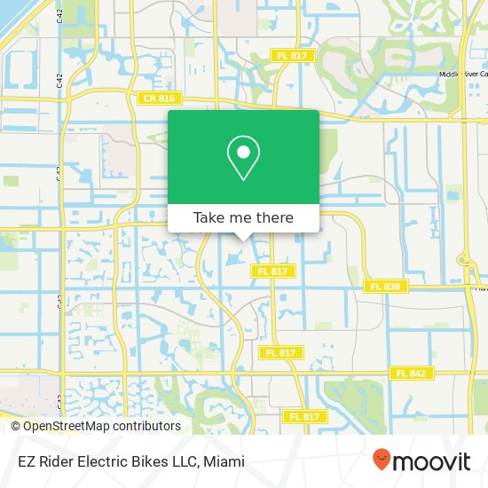 Mapa de EZ Rider Electric Bikes LLC