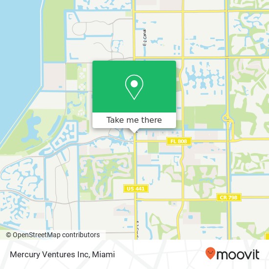 Mercury Ventures Inc map