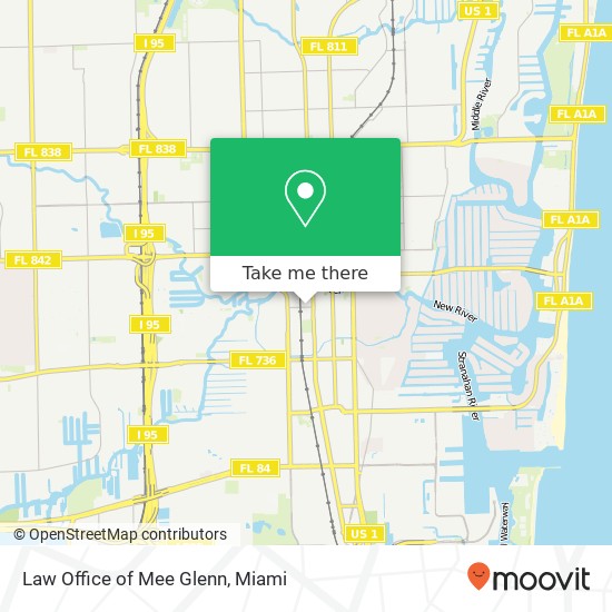 Law Office of Mee Glenn map