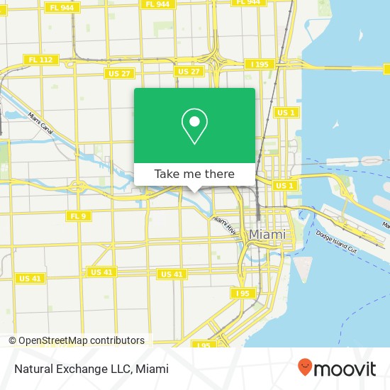 Mapa de Natural Exchange LLC