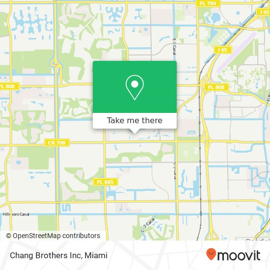 Chang Brothers Inc map
