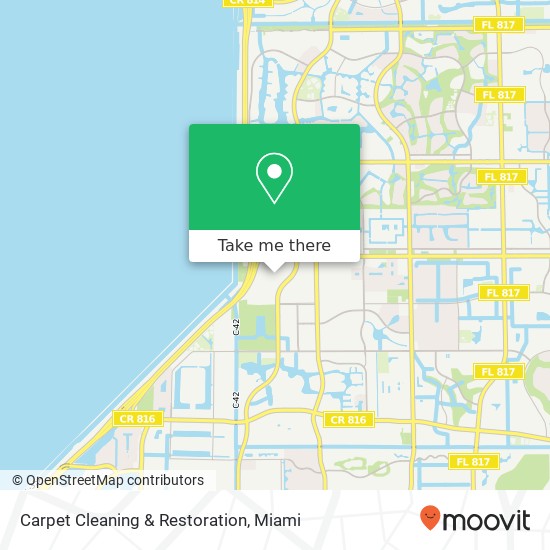 Mapa de Carpet Cleaning & Restoration