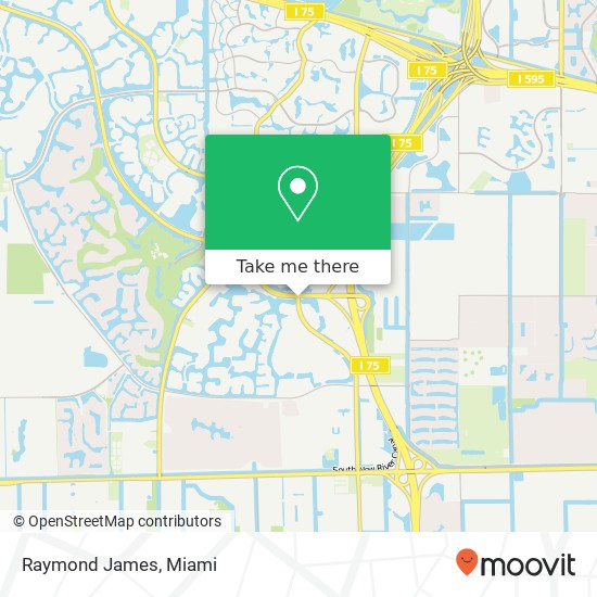 Mapa de Raymond James