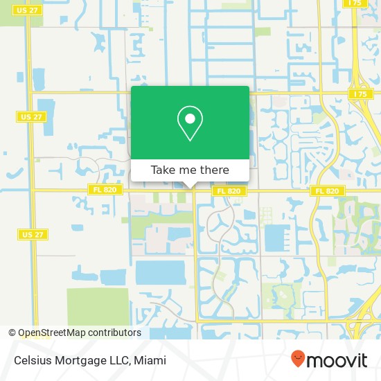 Celsius Mortgage LLC map