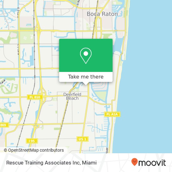 Rescue Training Associates Inc map