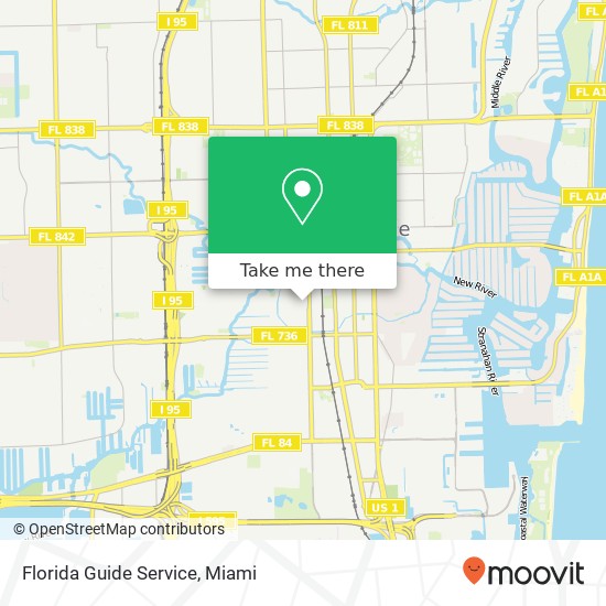 Mapa de Florida Guide Service