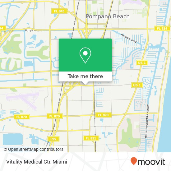 Vitality Medical Ctr map