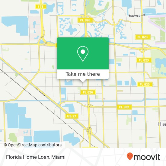 Mapa de Florida Home Loan