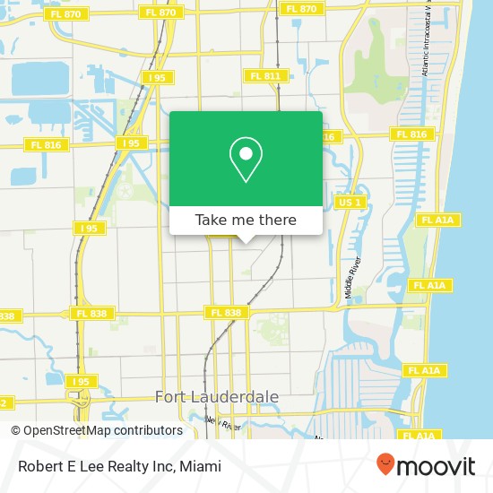 Robert E Lee Realty Inc map