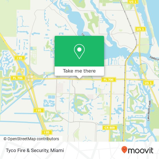 Tyco Fire & Security map