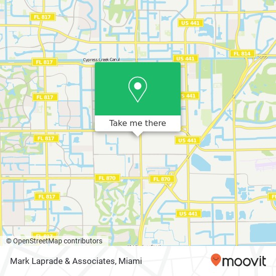 Mark Laprade & Associates map