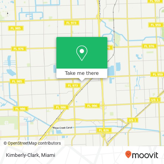 Kimberly-Clark map