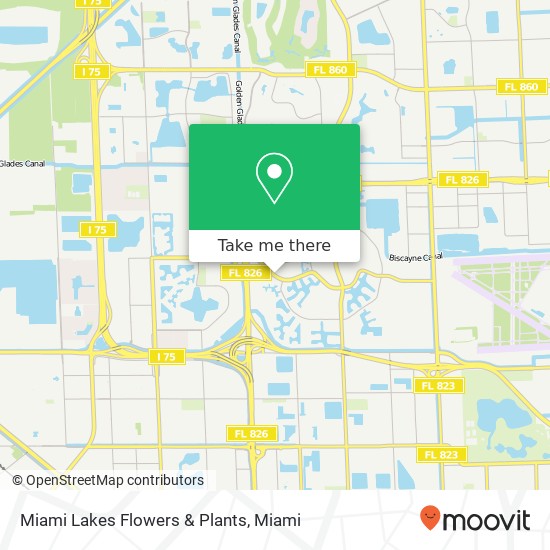 Mapa de Miami Lakes Flowers & Plants