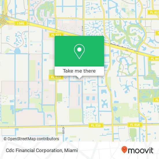 Cdc Financial Corporation map