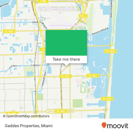 Geddes Properties map