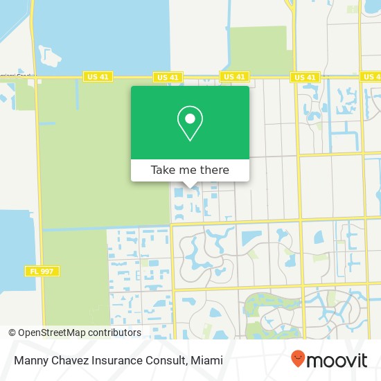 Manny Chavez Insurance Consult map