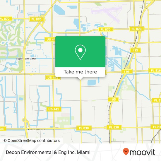 Decon Environmental & Eng Inc map