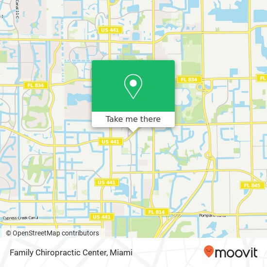 Family Chiropractic Center map