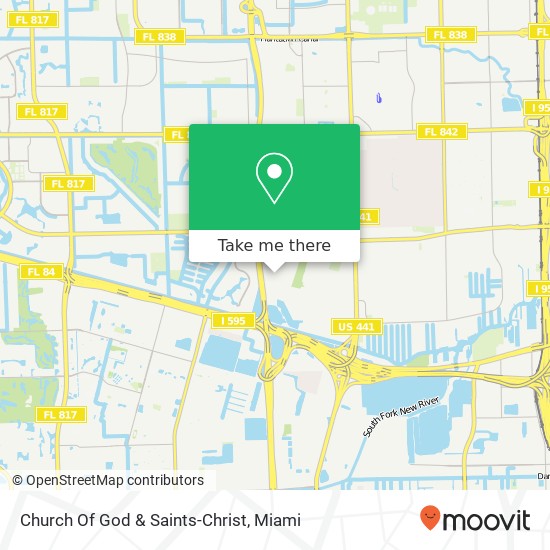 Mapa de Church Of God & Saints-Christ