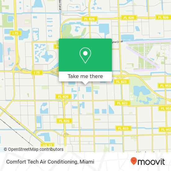 Comfort Tech Air Conditioning map