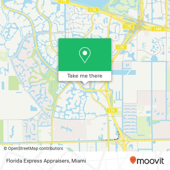 Florida Express Appraisers map