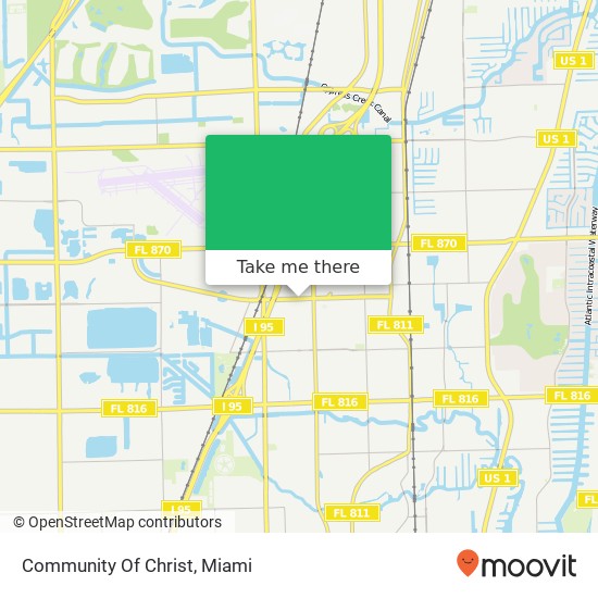 Community Of Christ map