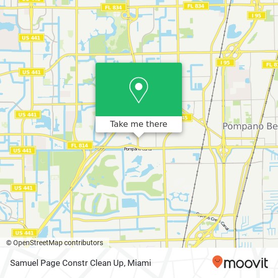 Samuel Page Constr Clean Up map