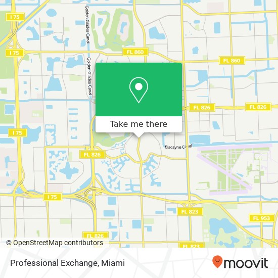 Professional Exchange map