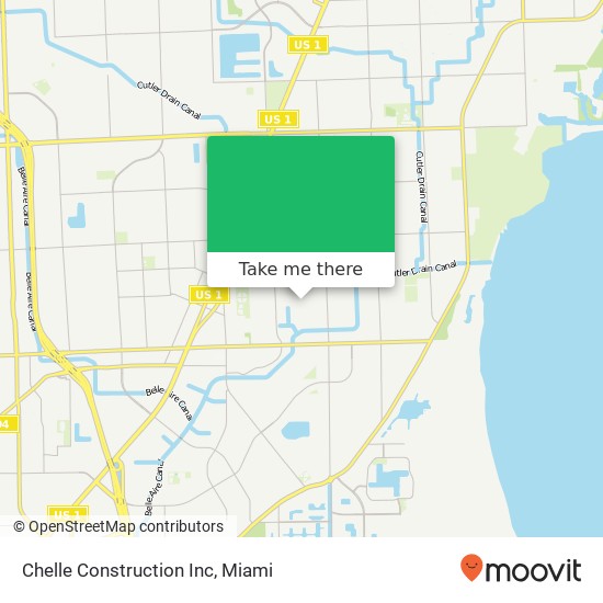 Chelle Construction Inc map