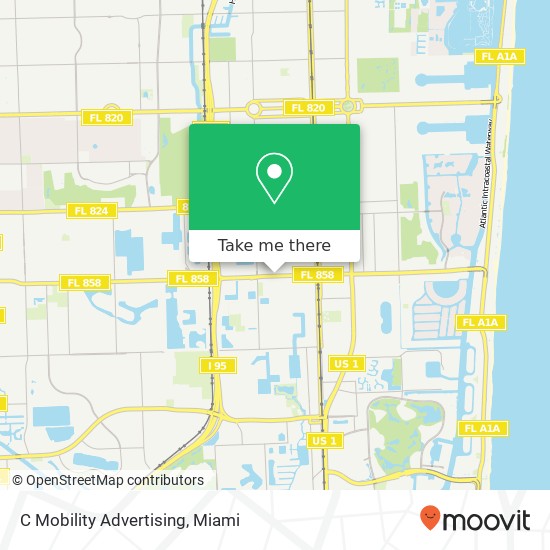 C Mobility Advertising map