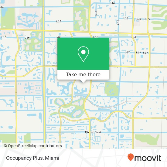 Occupancy Plus map