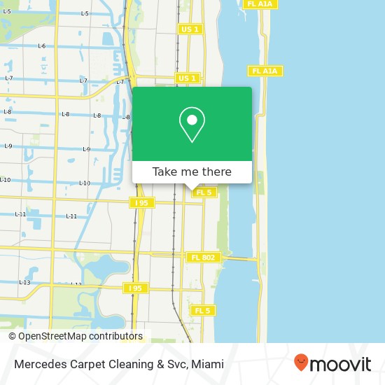 Mercedes Carpet Cleaning & Svc map