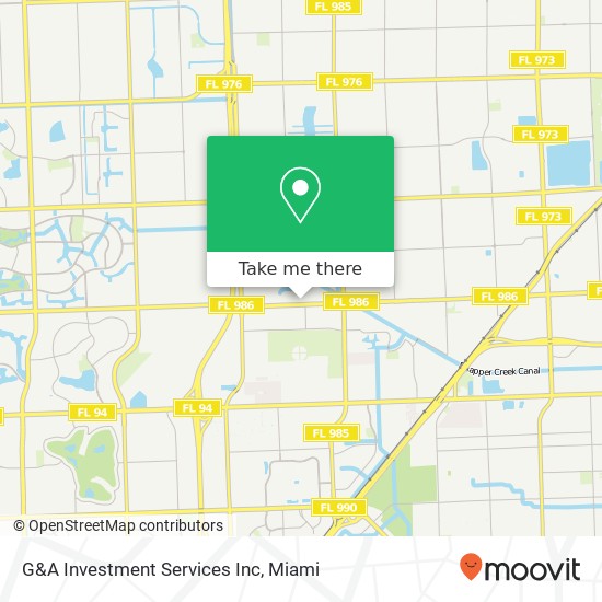 G&A Investment Services Inc map