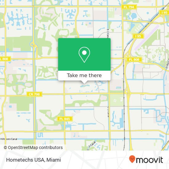 Mapa de Hometechs USA