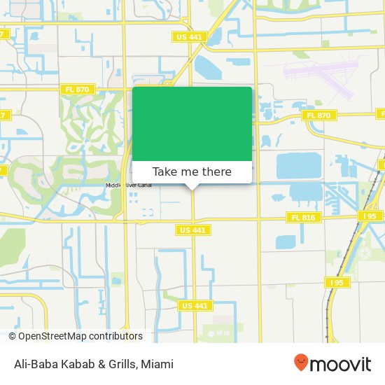 Mapa de Ali-Baba Kabab & Grills
