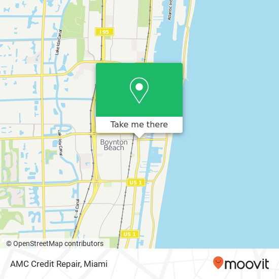 Mapa de AMC Credit Repair