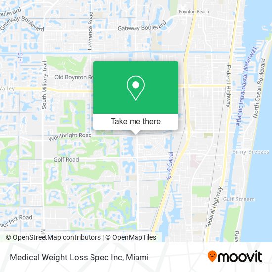 Mapa de Medical Weight Loss Spec Inc