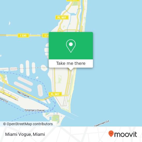 Miami Vogue map