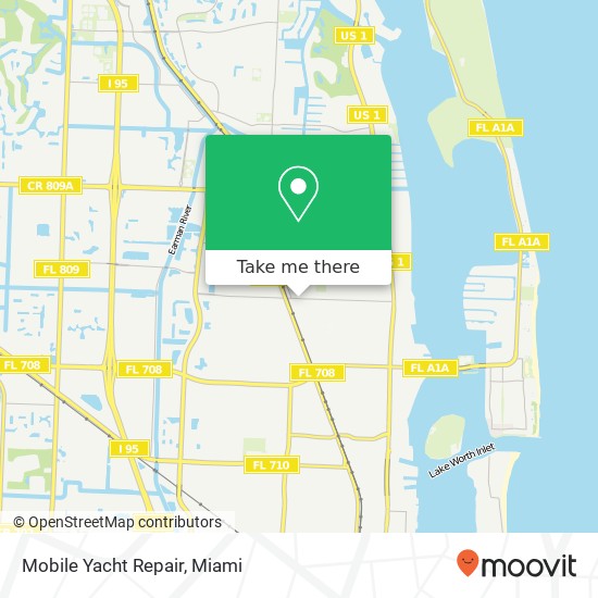 Mobile Yacht Repair map