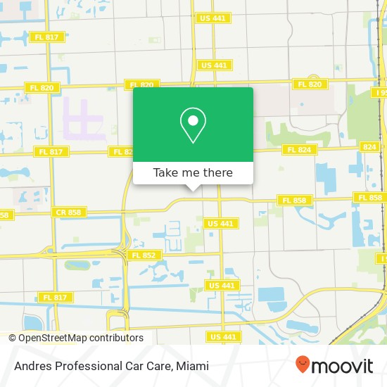 Mapa de Andres Professional Car Care