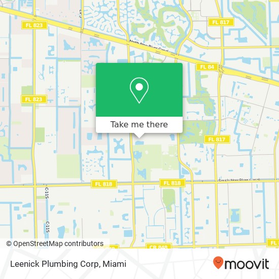 Mapa de Leenick Plumbing Corp