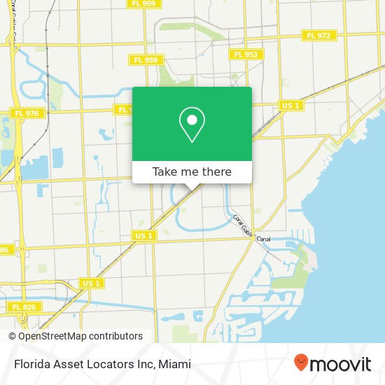 Florida Asset Locators Inc map
